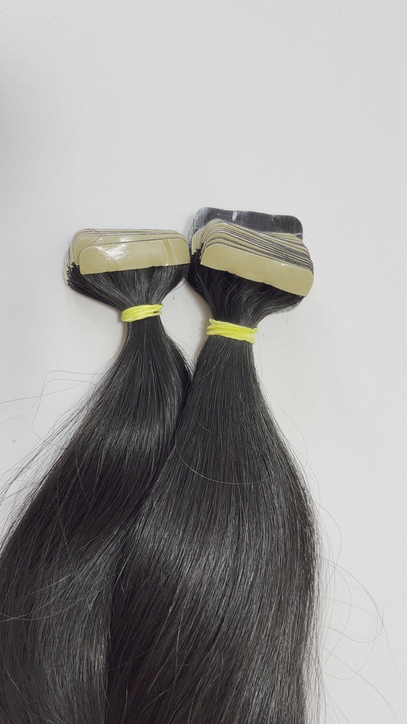 Extensiones de cabello adhesivas